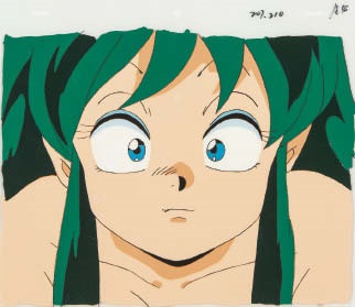 セル画「うる星やつら」より Animation cel from URUSEI YATSURA